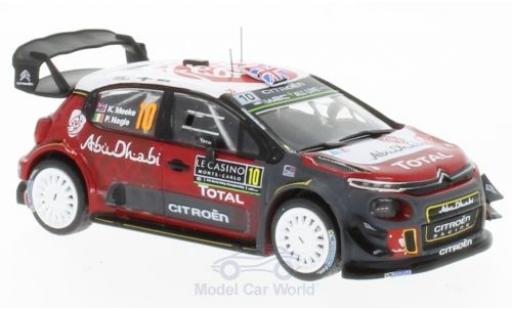 Modelauto Citroen C3 WRC No.10 Rally WM Rally Monte Carlo 2018 K.Meeke/P.Nagle 1/43 IXO