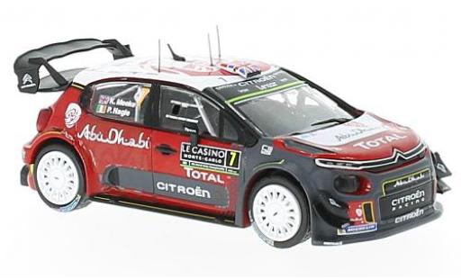 Modelauto Citroen C3 WRC No.7 Rally WM Rally Monte Carlo 2017 K.Meeke/P.Nagle 1/43 IXO