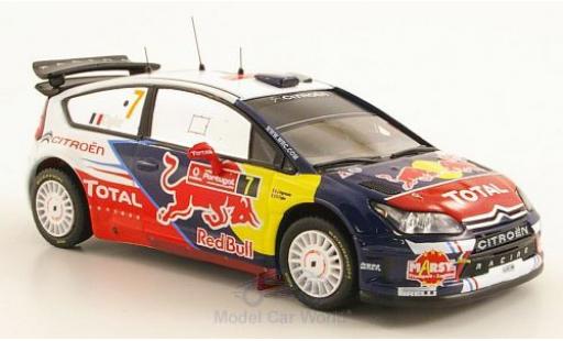 Modelauto Citroen C4 WRC No.7 Red Bull Total Rally WM Rally Portugal 2010 S.Ogi S.Ogier/J.Ingrassia 1/43 IXO