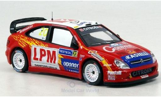 Modelauto Citroen Xsara WRC No.20 Rally WM Rally Finnland 2006 Tuohino 1/43 IXO