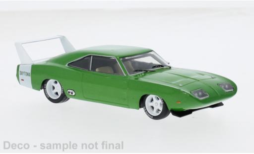 Modelauto Dodge Charger Daytona metallic groen 1969 1/43 IXO