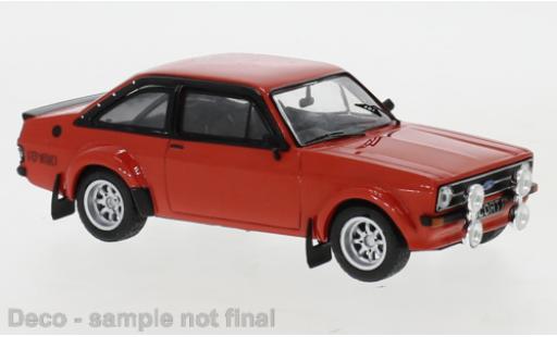 Modelauto Ford Escort RS 1800 MK II rood 1976 1/43 IXO