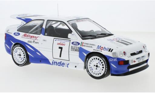 Modelauto Ford Escort Cosworth RS No.7 Rally WM Tour de Corse 1993 M.Biasion/T.Siviero 1/18 IXO