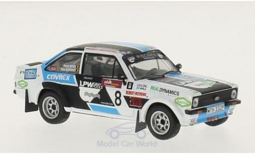 Modelauto Ford Escort RS MKII No.8 Boucles de Spa 2014 P.Snijers/E.Eggermont 1/43 IXO