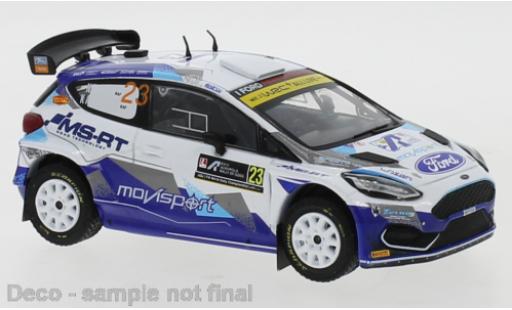 Modelauto Ford Fiesta R5 MkII No.23 MoviSport WRC2 Rally Acropolis 2021 N.Gryazin/K.Aleksandrov 1/43 IXO