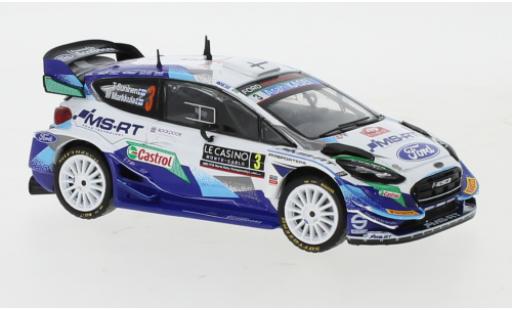 Modelauto Ford Fiesta WRC No.3 Rally WM Rally Monte Carlo 2021 T.Suninen/M.Markkula 1/43 IXO