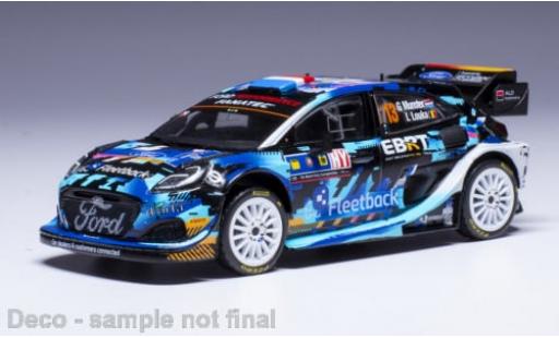 Modelauto Ford Puma Rally1 Rally 1 No.13 WRC Central European Rally 2023 1/43 IXO