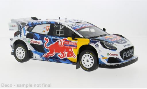 Modelauto Ford Puma Rally1 Rally WM Rally Chile 2024 #13 1/18 IXO
