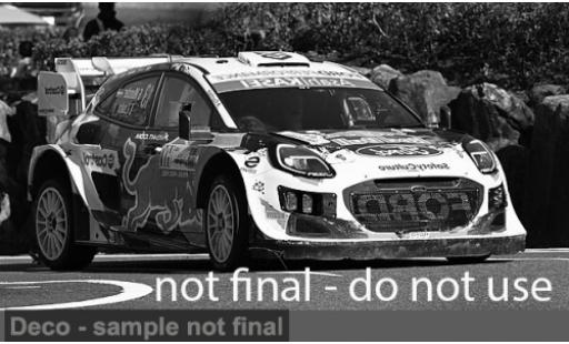 Modelauto Ford Puma Rally1 Rally WM Rally Japan 2024 #13 1/43 IXO
