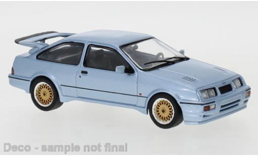 Modelauto Ford Sierra Cosworth RS metallic grijs 1987 1/43 IXO