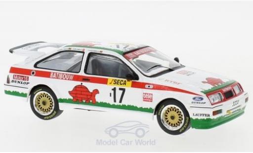 Modelauto Ford Sierra Cosworth RS No.17 WTCC 24h Spa 1987 A.Semoulin/J.Pareja/T.Tassin 1/43 IXO