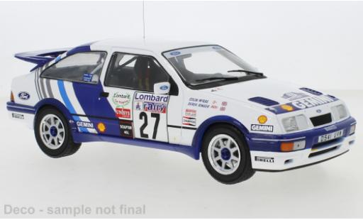 Modelauto Ford Sierra Cosworth RS No.27 RAC Rally 1989 C.McRae/D.Ringer 1/18 IXO