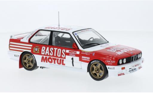 Modelauto Bmw M3 rallye (E30) No.1 Bastos Rally WM Rally Tour de Corse 1988 1/24 IXO