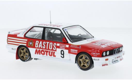 Modelauto Bmw M3 rallye (E30) No.9 Bastos Rally WM Rally Tour de Corse 1988 1/24 IXO