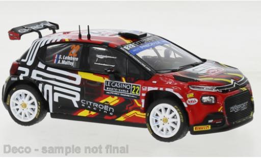 Modelauto Citroen C3 WRC No.24 WRC2 Rally Monte Carlo 2023 1/43 IXO