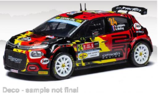Modelauto Citroen C3 WRC Rally 2 No.24 WRC2 Rally Ypern 2022 1/43 IXO