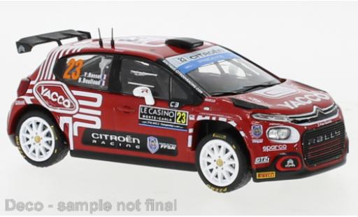 Modelauto Citroen C3 WRC Rally2 No.23 Rally Monte Carlo 2022 1/43 IXO