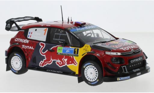 Modelauto Citroen C3 WRC No.1 Red Bull Rally WM Rally Mexico 2019 1/24 IXO