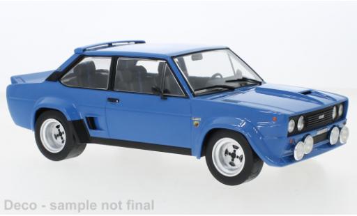Modelauto Fiat 131 Abarth blauw 1980 1/18 IXO