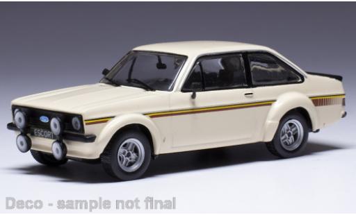 Modelauto Ford Escort RS 1800 MK II beige clair 1976 1/43 IXO