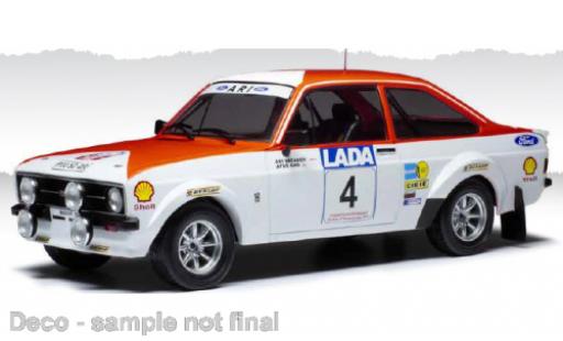 Modelauto Ford Escort RS 1800 MK II No.4 1000 Lakes Rally 1977 1/18 IXO