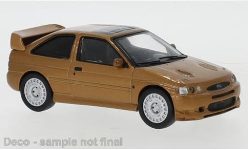 Modelauto Ford Escort Cosworth RS Custom metallic bruin 1992 1/43 IXO