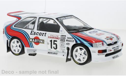 Modelauto Ford Escort Cosworth RS No.15 Rally San Remo 1994 1/18 IXO
