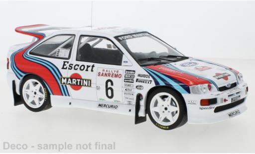 Modelauto Ford Escort Cosworth RS No.6 Rally San Remo 1994 1/18 IXO