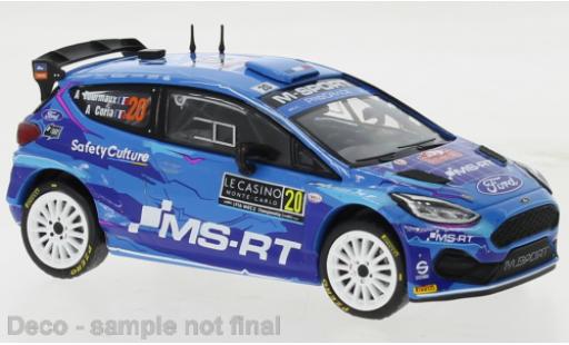 Modelauto Ford Fiesta WRC MK II No.20 WRC2 Rally Monte Carlo 2023 1/43 IXO