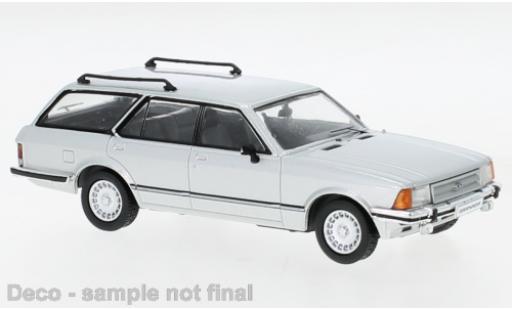 Modelauto Ford Granada Turnier MK II Ghia grijs 1982 1/43 IXO