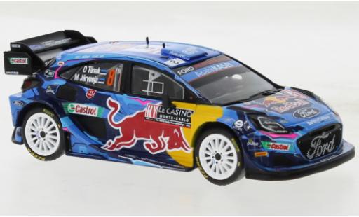 Modelauto Ford Puma Rally1 No.8 WRC1 Rally Monte Carlo 2023 1/43 IXO