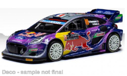 Modelauto Ford Puma Rally1 No.16 WRC2 Rally Monte Carlo 2022 1/18 IXO