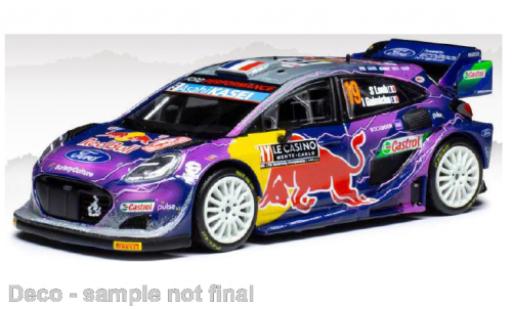 Modelauto Ford Puma Rally1 No.19 WRC Rally Monte Carlo 2022 1/43 IXO