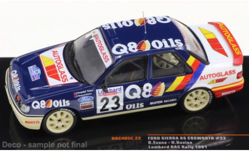 Modelauto Ford Sierra Cosworth RS No.23 Rally RAC Lombard 1991 1/43 IXO