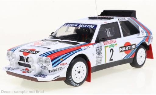 Modelauto Lancia Delta S4 No.2 Rally San Remo 1986 1/18 IXO