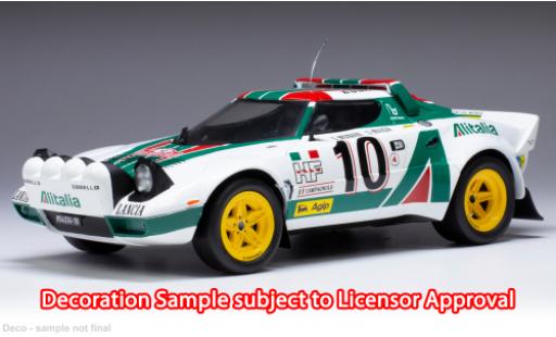 Modelauto Lancia Stratos HF No.10 Rally Monte Carlo 1985 1/18 IXO