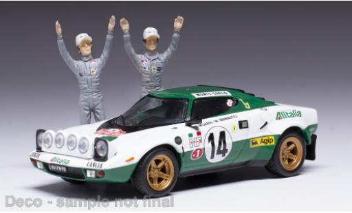 Modelauto Lancia Stratos HF No.14 Rally Monte Carlo 1975 1/43 IXO