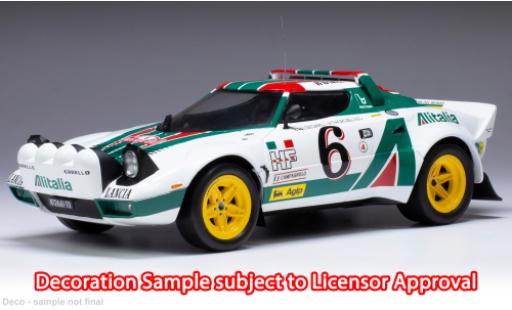 Modelauto Lancia Stratos HF No.6 Rally Monte Carlo 1985 1/18 IXO