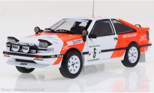 Modelauto Nissan 200 SX Rally No.6 Cote d Ivoire 1987 1/43 IXO