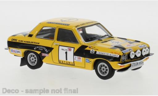 Modelauto Opel Ascona A Rally A No.1 Euro H&Atilde;&curren;ndlerteam WM Portugal 1974 1/43 IXO