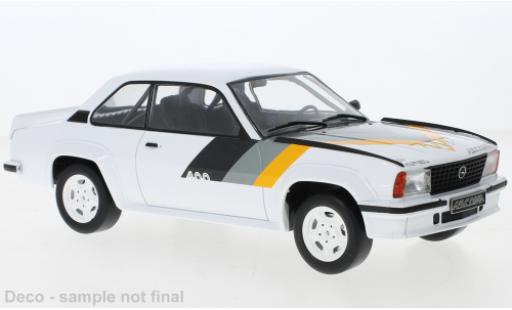 Modelauto Opel Ascona B 400 B wit/D&Atilde;&copy;corer 1982 1/18 IXO