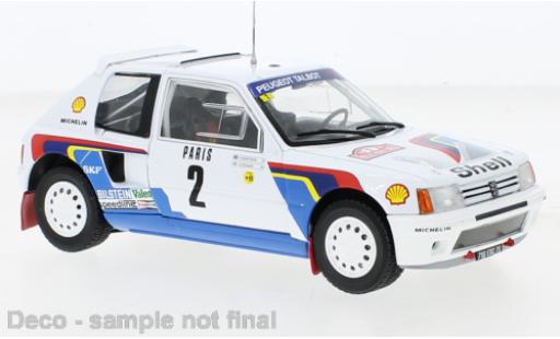 Modelauto Peugeot 205 Turbo 16 T16 No.2 Rally WM Rally Monte Carlo 1985 1/24 IXO