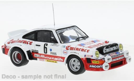 Modelauto Porsche 911 SC No.6 Team Almeras Eminence Rally Monte Carlo 1982 1/43 IXO
