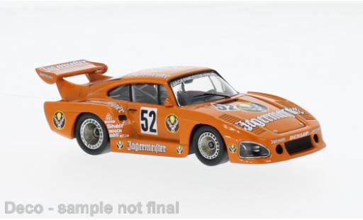 Modelauto Porsche 935 1981 K3 No.52 Kremer Racing J&Atilde;&curren;germeister DRM Course du Eifel Nuerburgring 1/43 IXO