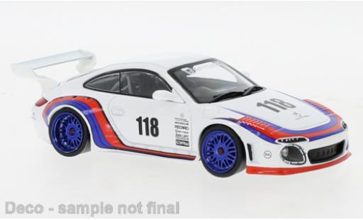 Modelauto Porsche 911 Base Old and New wit/Dekor 1/43 IXO