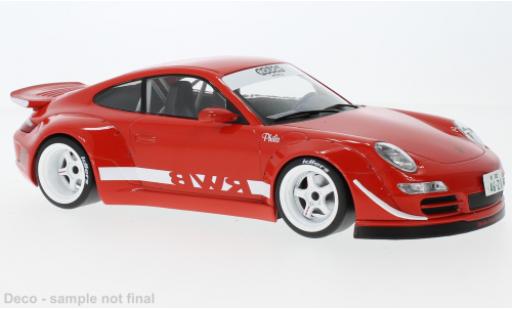Modelauto Porsche 911 RWB rood 1/18 IXO