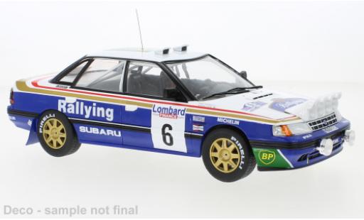 Modelauto Subaru Legacy RS 1991 No.6 Rothmans Racing RAC Rally 1/18 IXO