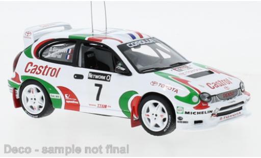 Modelauto Toyota Corolla WRC No.7 Team Europe Rally WM RAC Rally 1997 1/43 IXO