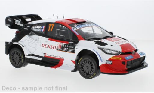 Modelauto Toyota Yaris GR No.17 Rally WM Rally Monte Carlo 2023 1/18 IXO