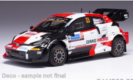Modelauto Toyota Yaris WRC GR No.33 Rally Estland 2022 1/43 IXO